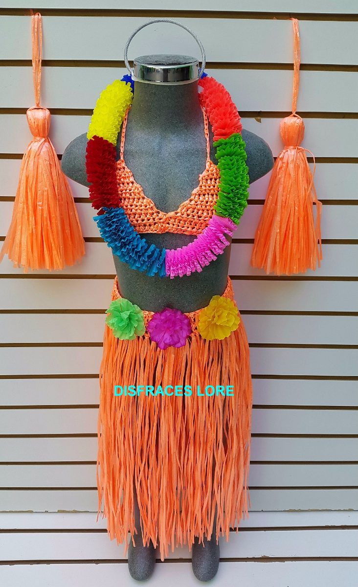 disfraz de hawaiana nià a