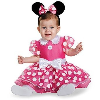 Vestido Minnie Baby Rosa Vestido Minnie Baby Rosa