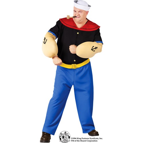 Adulto Disfraz Popeye