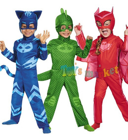 Pijamas Pj Gecko En Disfraz O Heroes Cat Masks Ululette Boy WHe2YE9DIb