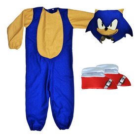 Traje para ni/ños de 5-6 a/ños Sonic el Erizo disfraz Rubies
