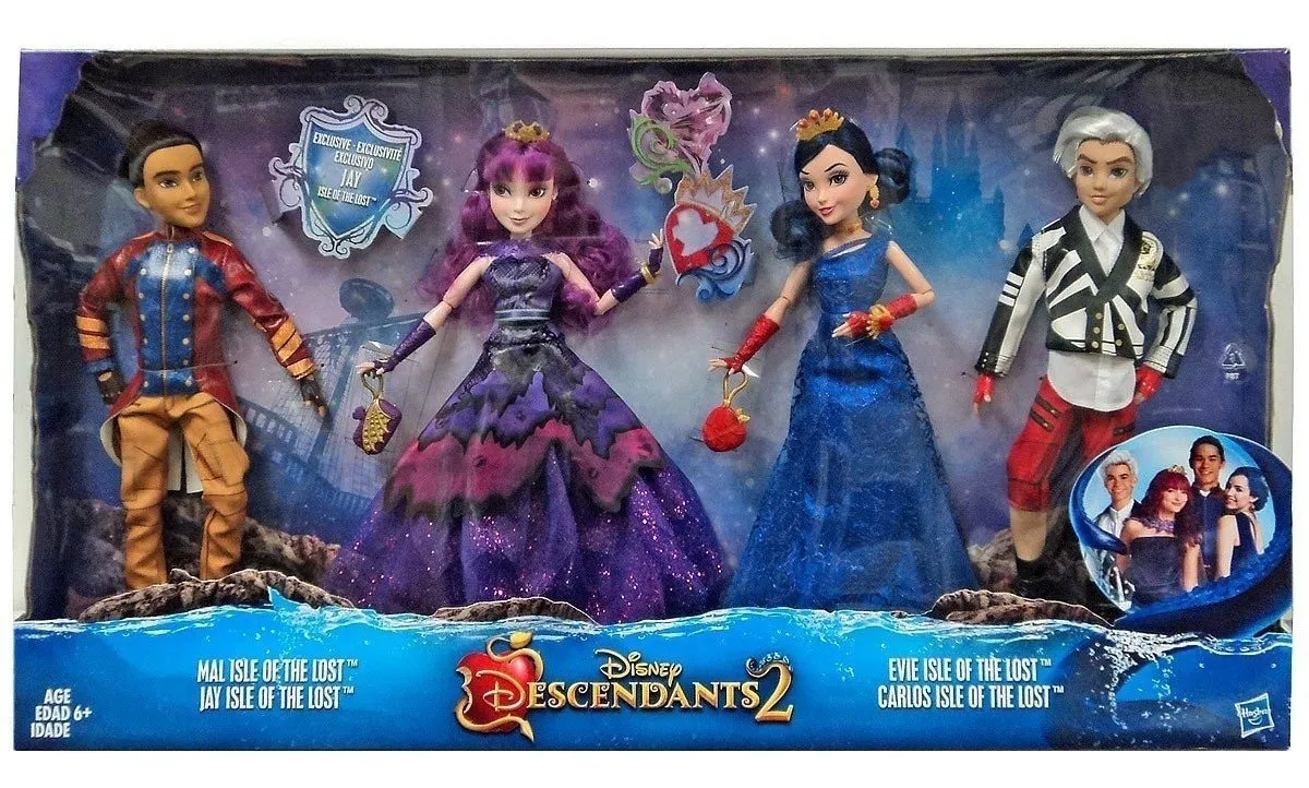 muñecos de descendientes