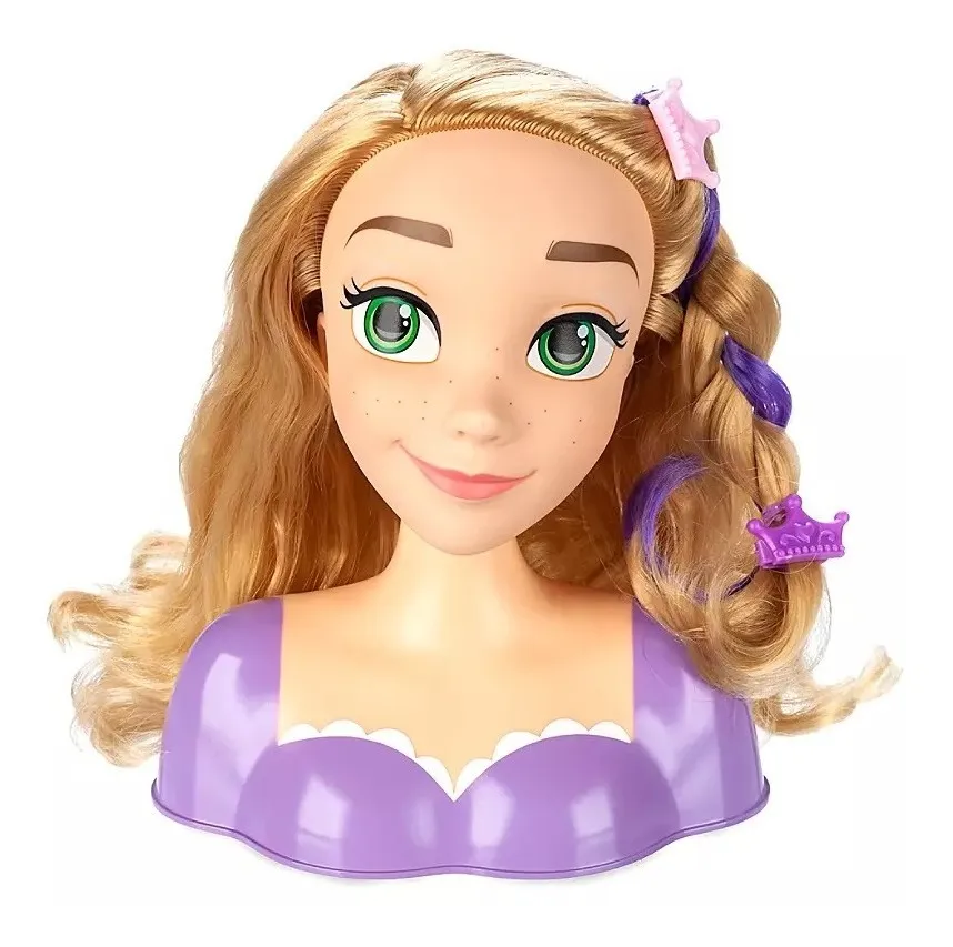 muñeca rapunzel peinados