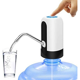 Dispensador De Agua Electrico Para Botellon Usb Recargable.