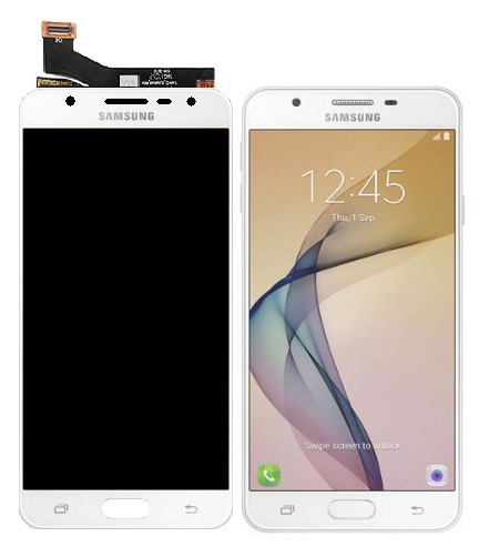 display lcd tela touch samsung j7 prime g610 branco original