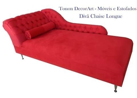 Divã Chaise Longue Em Capitone R 999 00 Mercado Livre Divã Chaise Longue Em Capitone R 999