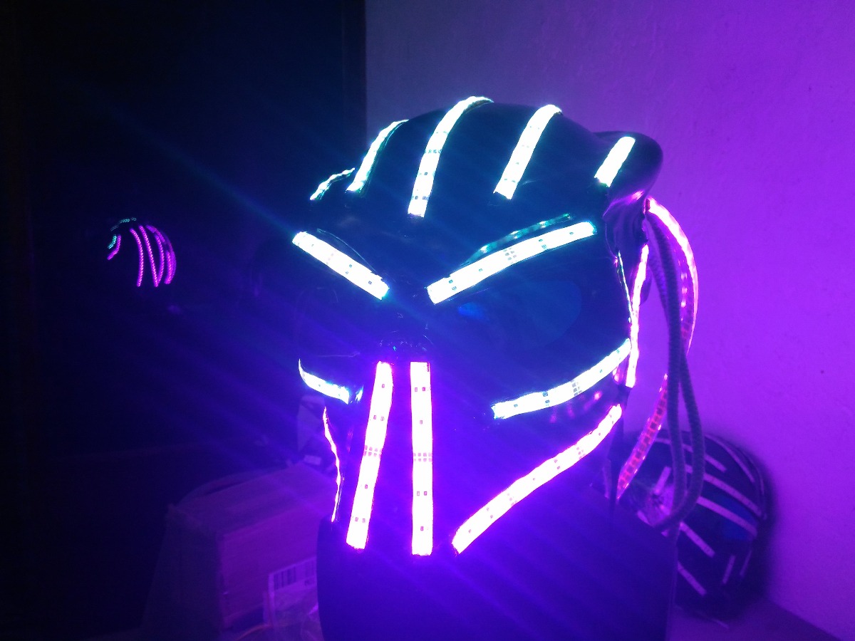Dj Performance Show Casco Para Robot O Traje De Led Dj Performance Show Casco Para Robot O Traje De Led