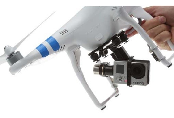 Dji Phantom 2 C/ Zenmuse H3-3d Drone Sin Batería - $ 2,500.00 en Mercado Libre