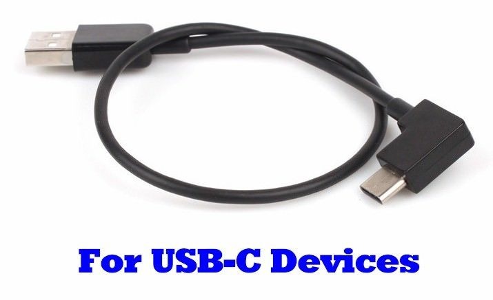 DJI Spark Custom OTG Cable Drone Valley Kit 90° Controller Connection Kit