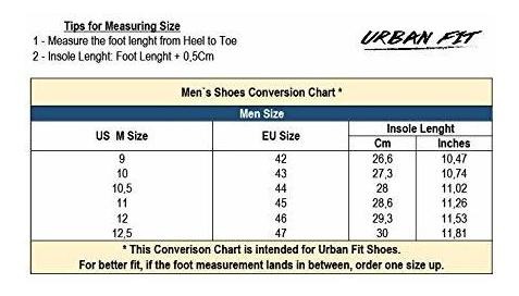 Dockers Size Chart Shoes