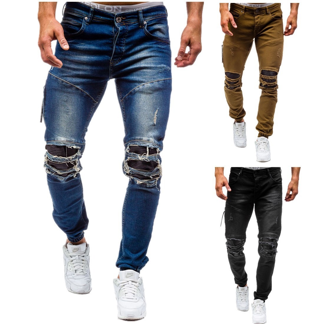 Tipos De Pantalones De Mezclilla Para Hombre De Moda - Ropa Para Hombres