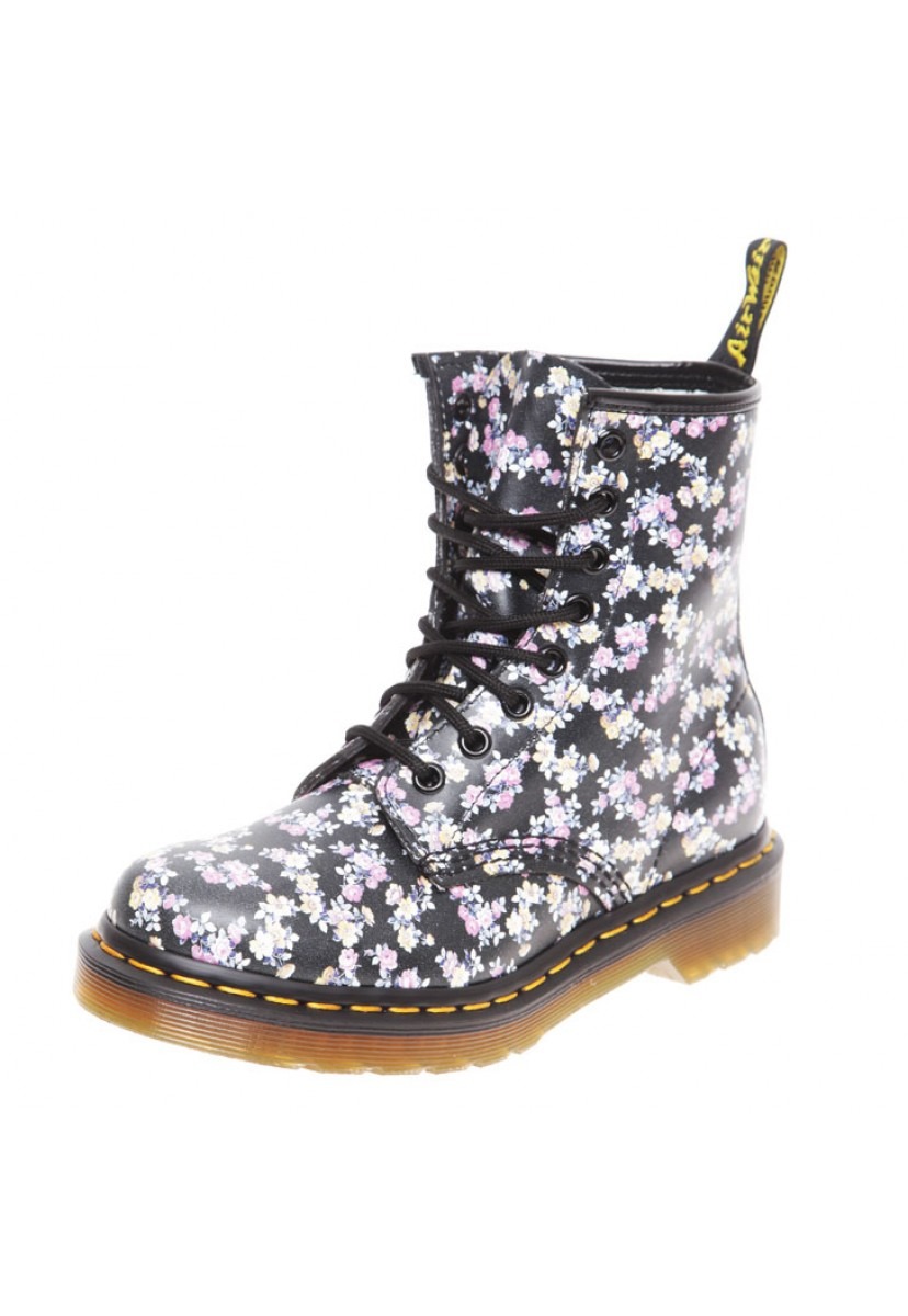 Dr. Martens Bota Dr. Martens Con Flores Multicolor 2,998.00 en