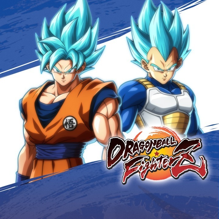 Dragon Ball Fighterz - Goku E Vegeta Blue Dlc Off- Xbox ...