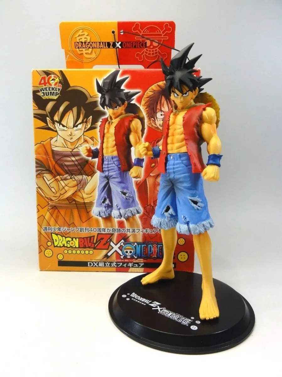 Dragon Ball Goku Jiren Luffy Japon Dbz X One Piece 40th Ann
