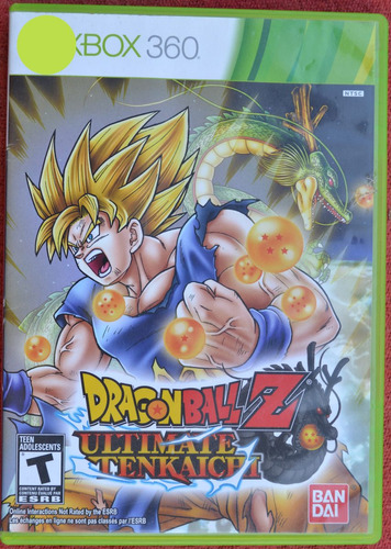 Dragon Ball Ultimate Tenkaichi Xbox 360 - $ 480.00 en Mercado Libre