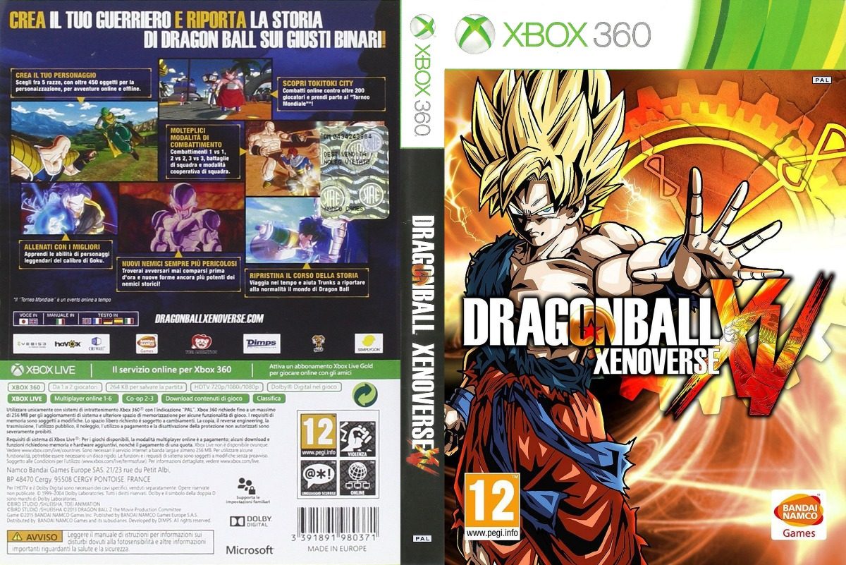 Dragon Ball Xenoverse + 3 Juegos Xbox 360 Digital Original - $ 120.000 en Mercado Libre