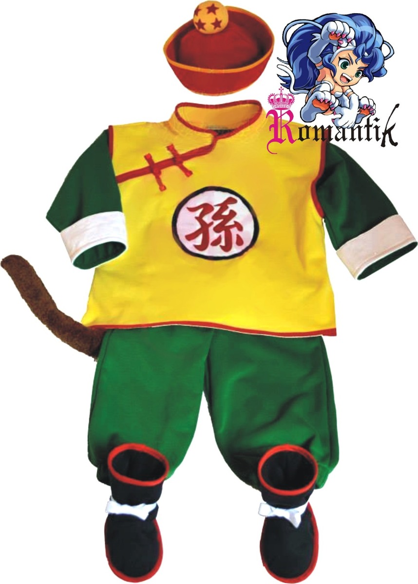 Claro Profesor Estudiar Ropa Para Bebe De Dragon Ball Grande Equilibrado Uno