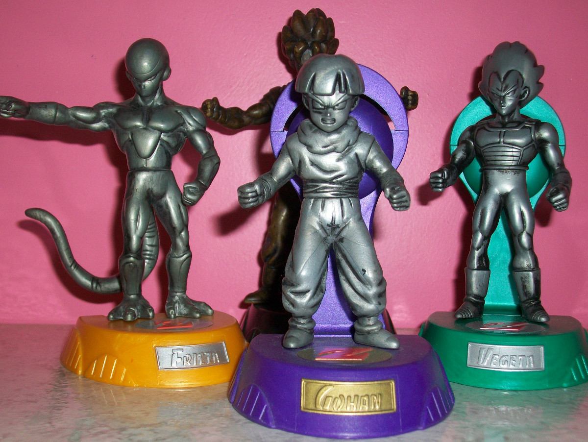 dragon ball z burger king toys