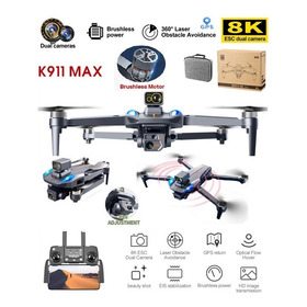 Drone K911 Max Gps Camara Eis 8k Evita Obstáculos 1.2km Fpv