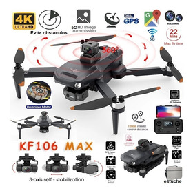 Drone Kf106 Max Gps Camara 4k 1.2km 22minut Evita Obstaculos