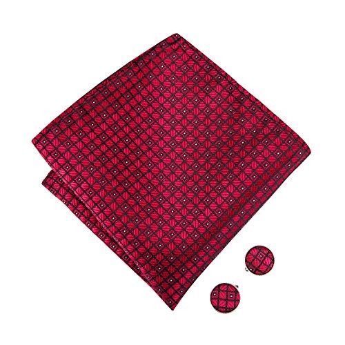 pajarita y pa/ñuelo Dubulle Juego de pajarita y pajarita de seda para hombre con gemelos
