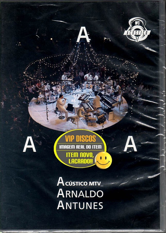 arnaldo antunes acustico mtv dvd-r