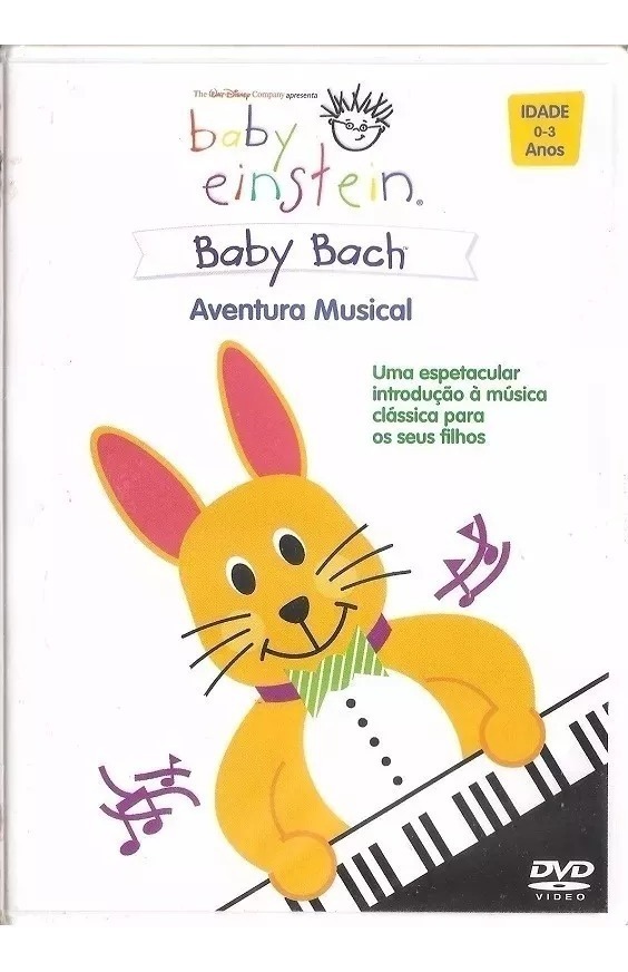 Dvd Baby Einstein - Baby Bach Aventura Musical - Lacrado Dvd Baby Einstein - Baby Bach Aventura Musical - Lacrado