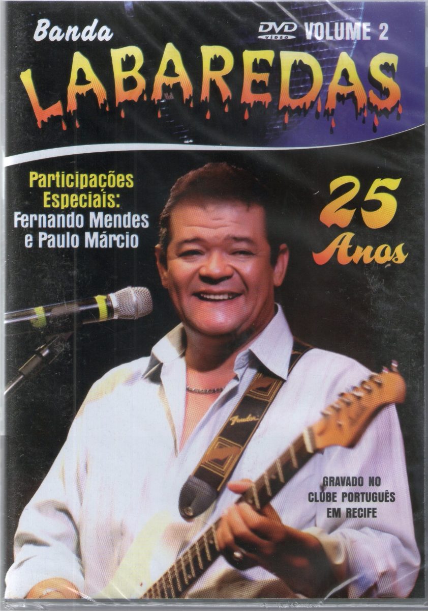 dvd banda labaredas 25 anos