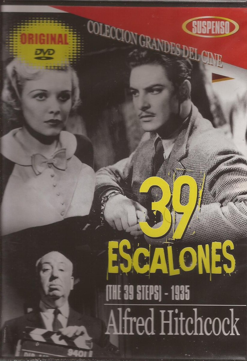 Dvd Cine Clasico 39 Escalones De Hitchcock (1935) Sellado - $ 200 ...