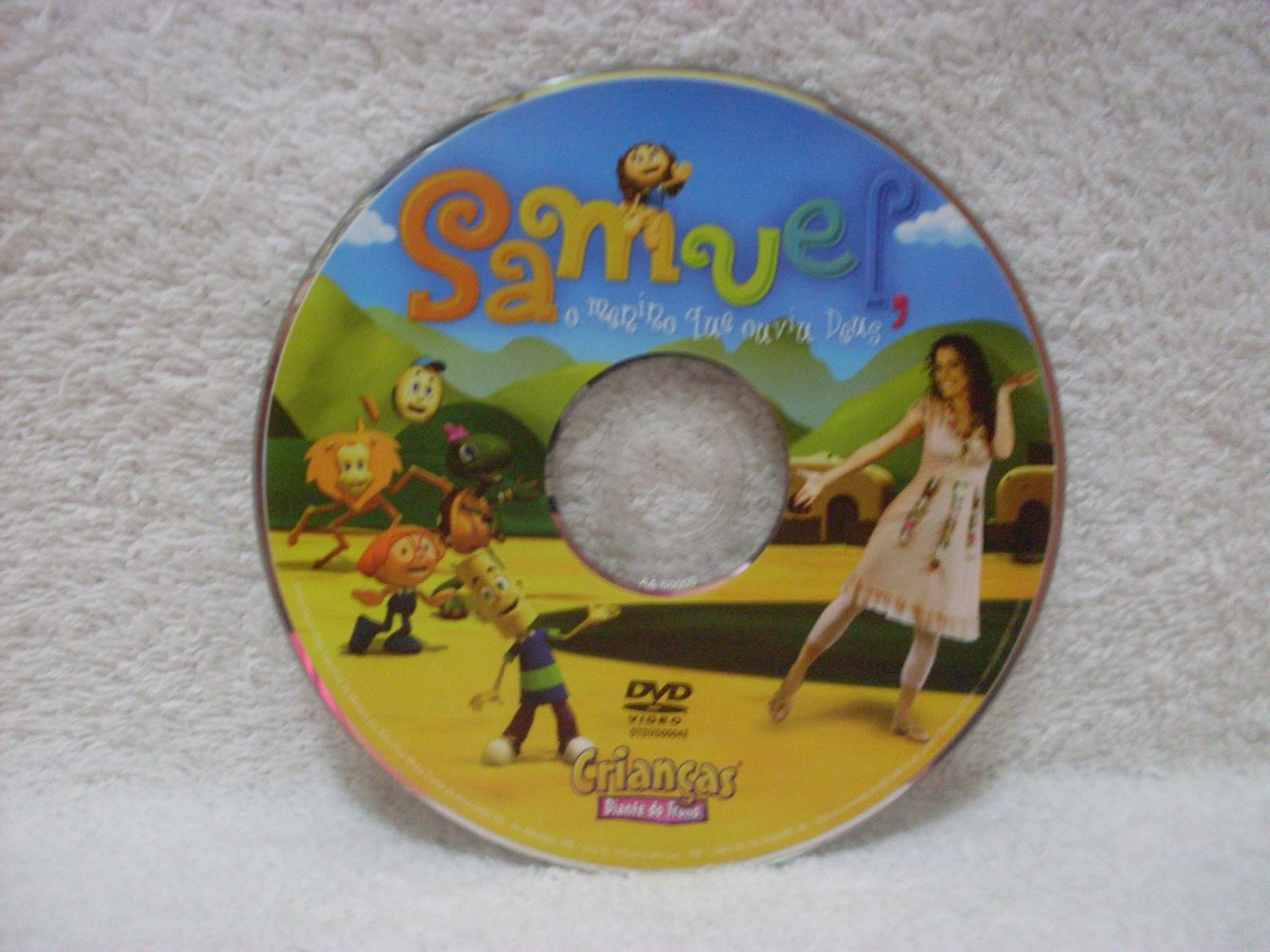 Dvd Crianças Diante Do Trono- Samuel O Menino Que Ouvia 