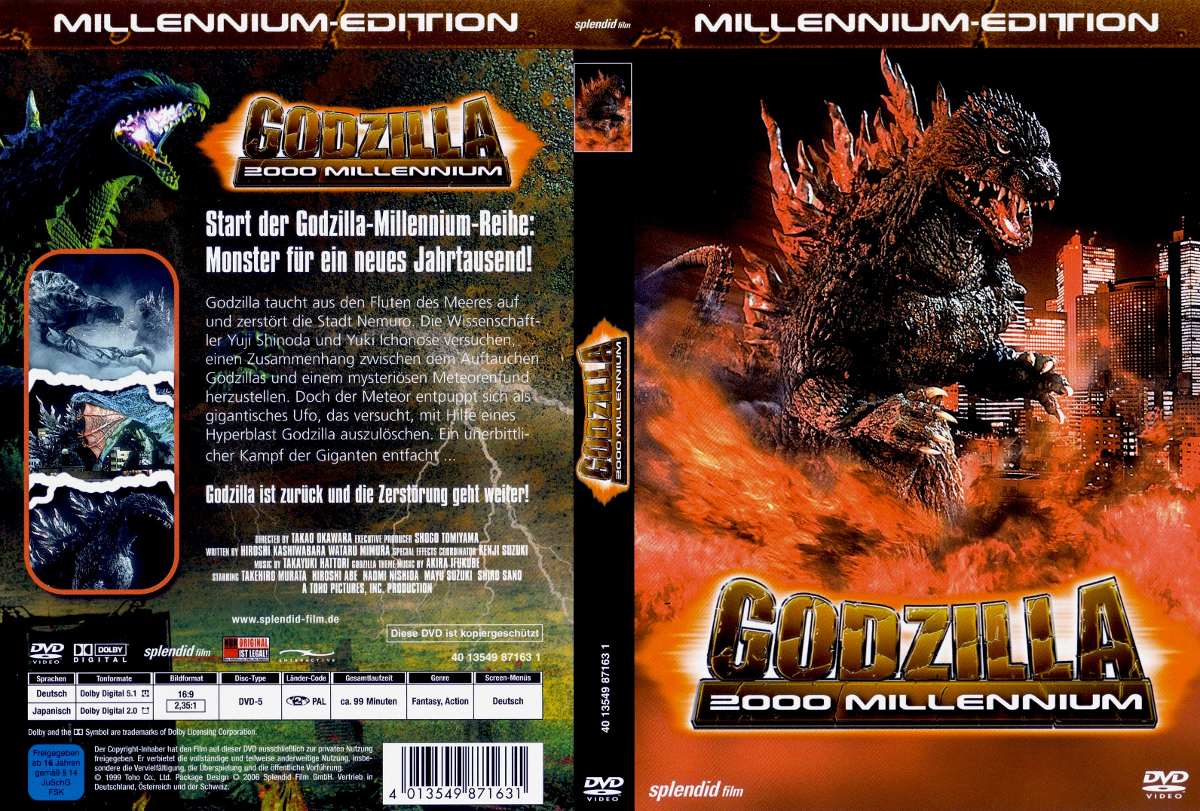 Dvd Godzilla 2000 Dublado - R$ 13,50 em Mercado Livre