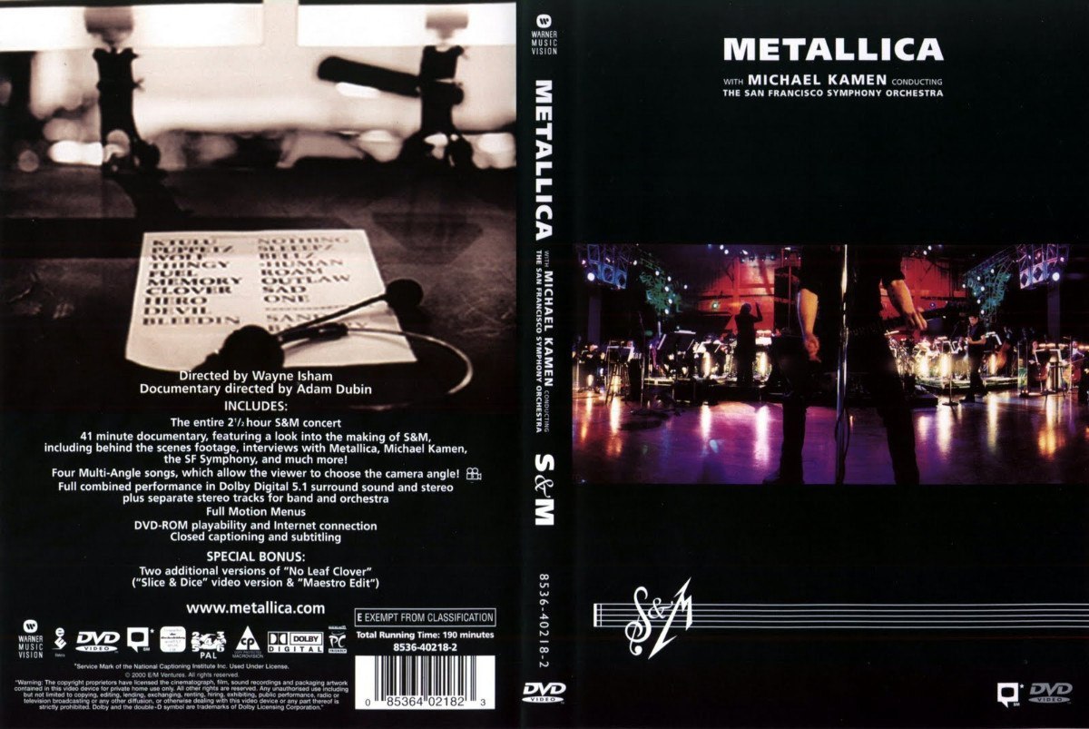 metallica dvd dvd metallica s m 2 dvds 919871 r 95 90 em metallica dvd dvd metallica s m 2 dvds 919871 r 95 90 em