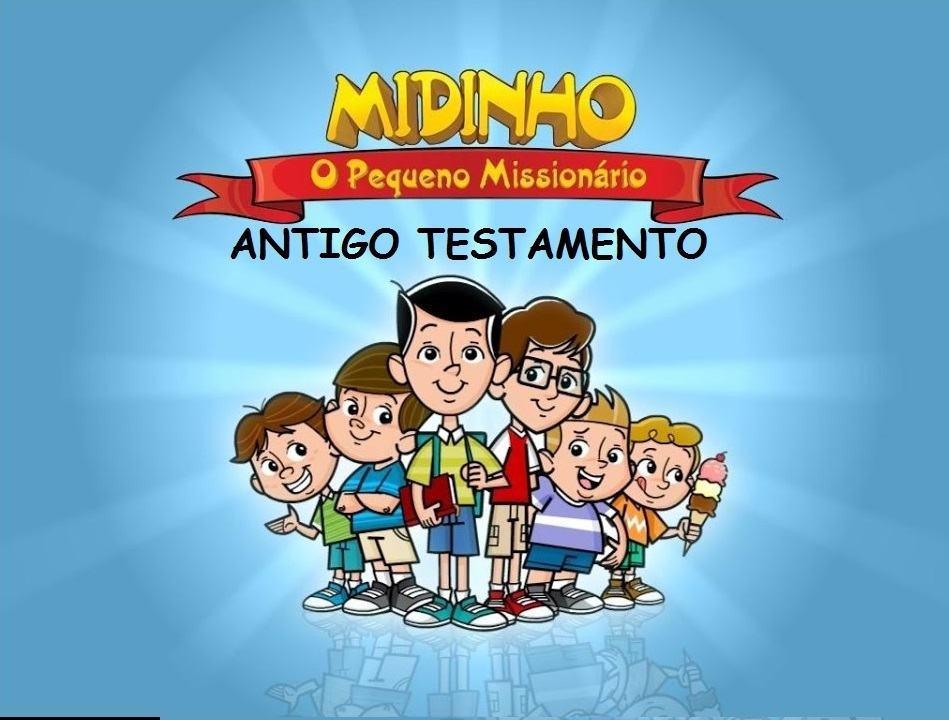 Dvd Midinho O Pequeno Missionário - Antigo Testamento (16 