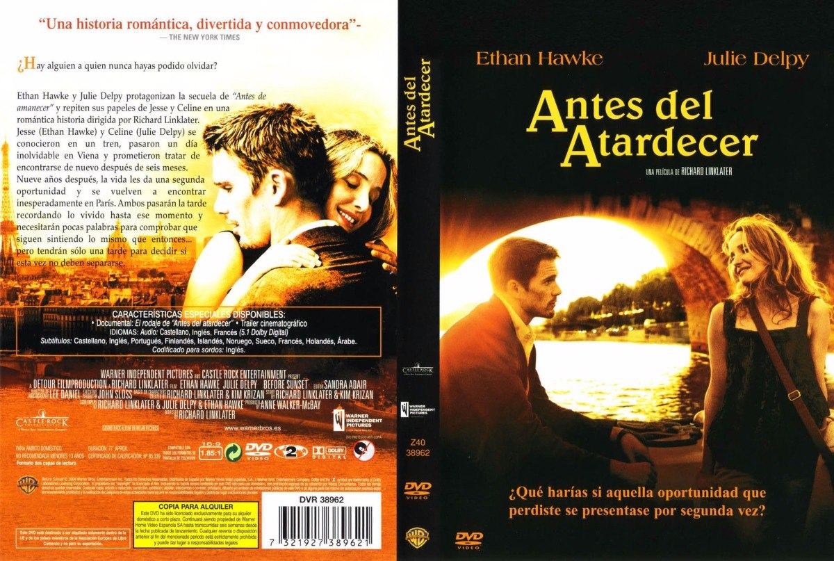 Dvd Original Antes Del Atardecer - $ 150,00 en Mercado Libre