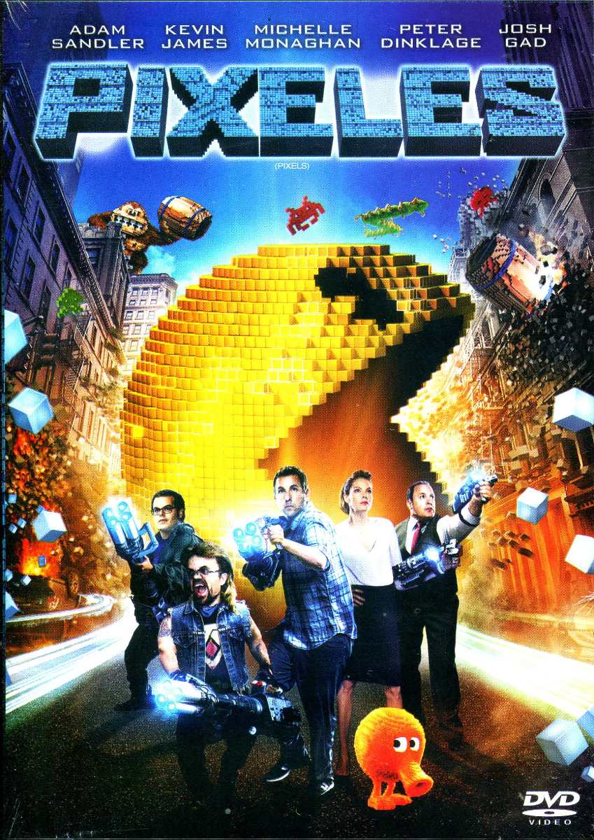Dvd Pixeles ( Pixels ) 2015 - Chris Columbus / Adam Sandler - $ 199.00