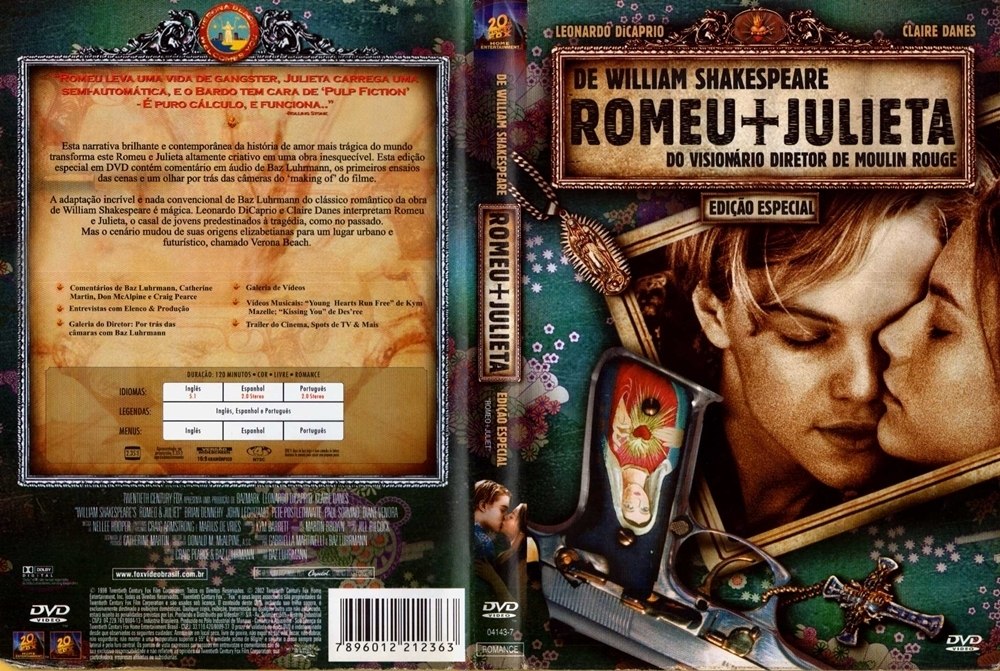 Dvd Romeu + Julieta (1996) - R$ 29,95 em Mercado Livre