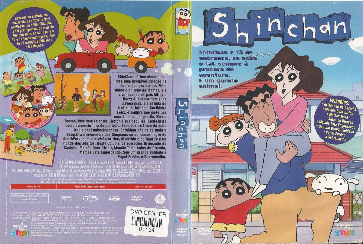 Dvd - Shinchan - R$ 33,59 em Mercado Livre