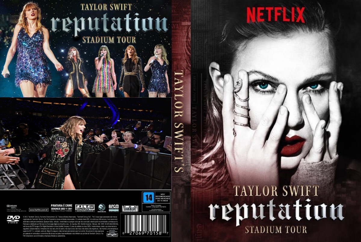 Dvd Taylor Swift Reputation Stadium Tour
