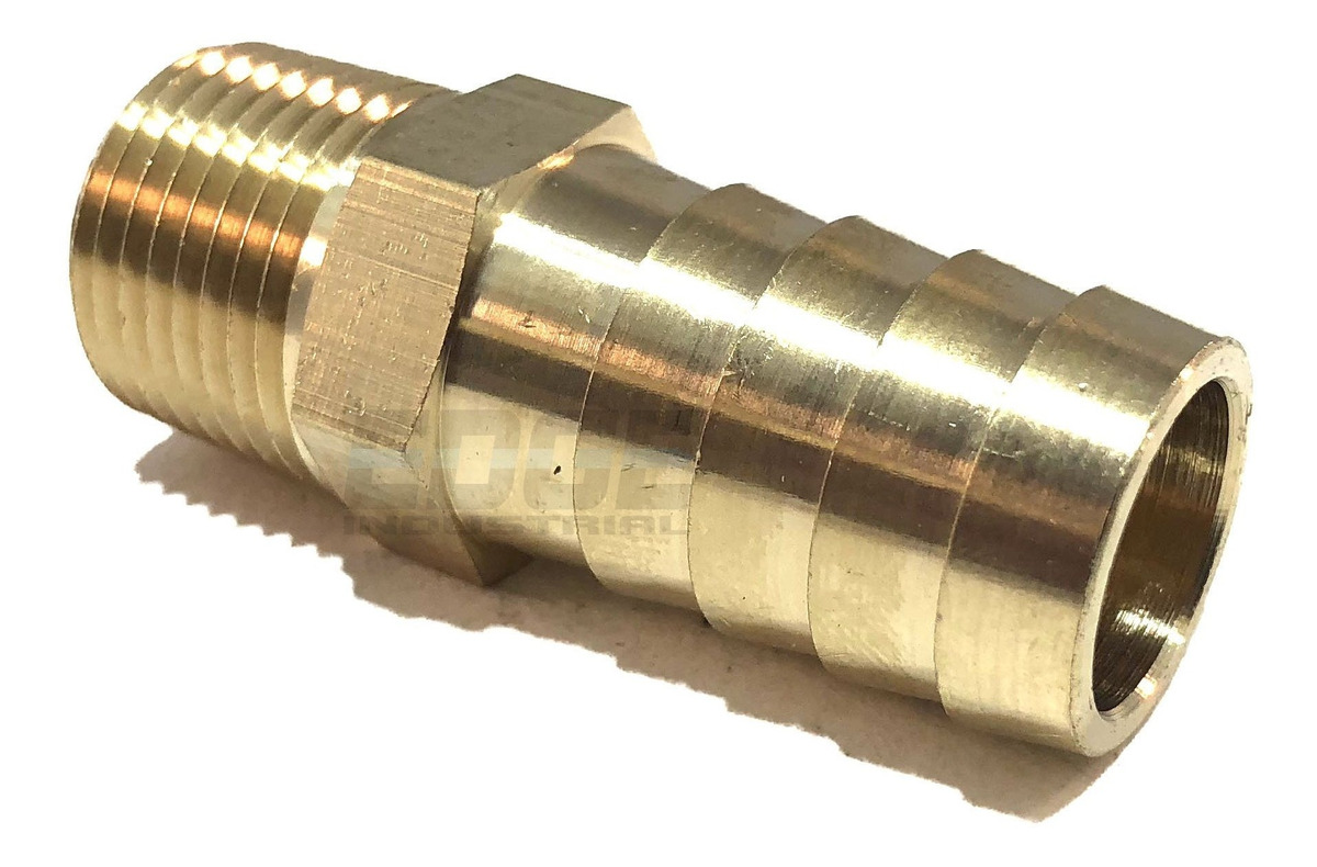 Air Gas 1/8" NPT Brass Female Male Center Branch Tee Fitting Fuel Oil Water 