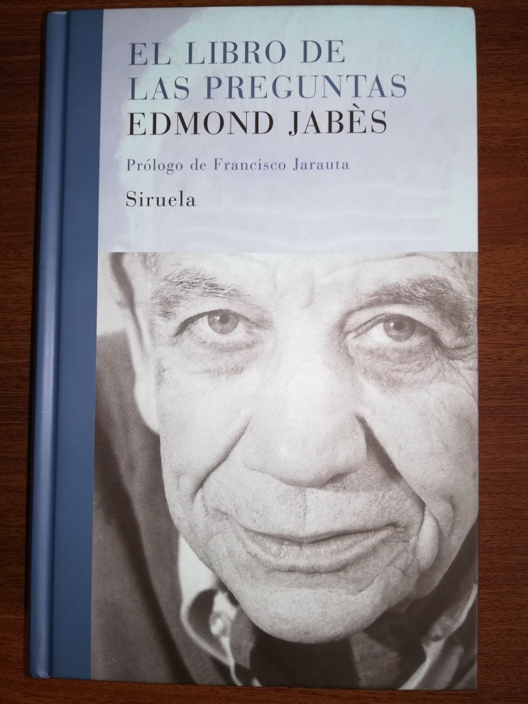 EDMOND JABES EL LIBRO DE LAS PREGUNTAS PDF