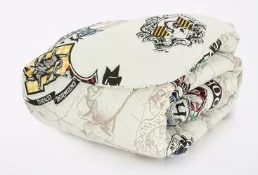 Edredom Harry Potter Solteiro Dupla Face 100 Algodao R 289 90 Em Mercado Livre