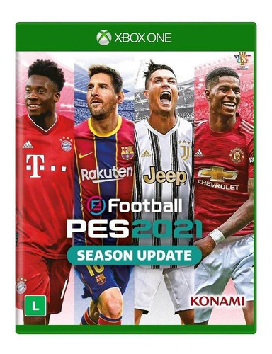 Efootball Pes 2021 Season Update Xbox One Mídia Física
