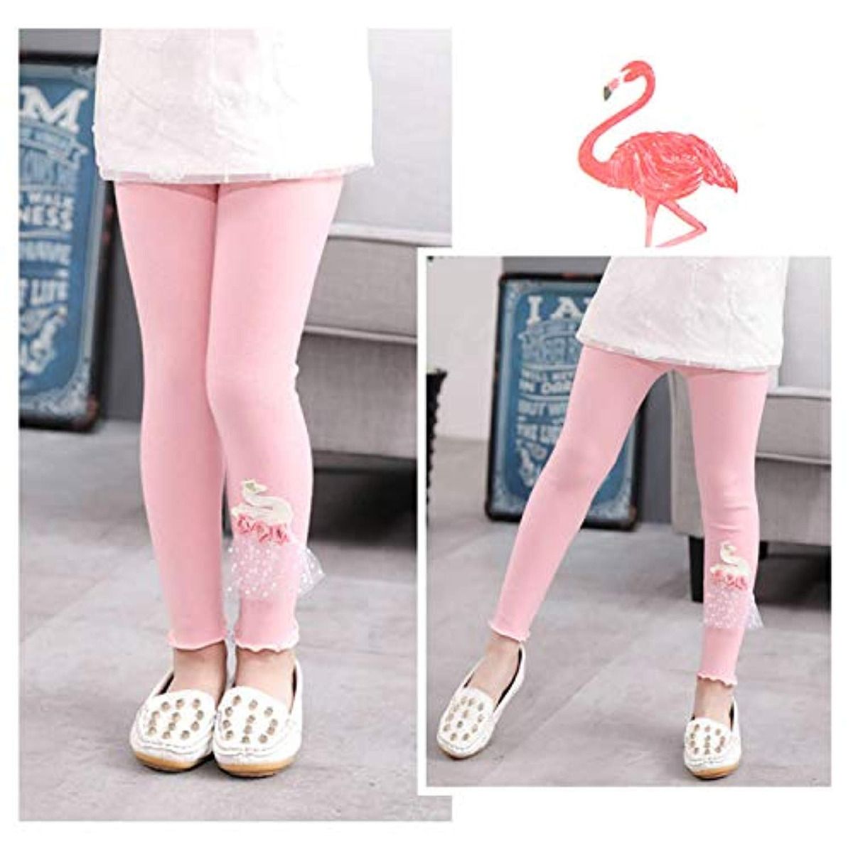 EGELEXY Girls Cute Cotton Skirted Tutu Leggings