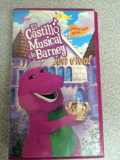 El Castillo Musical De Barney En Vivo Excelente - $ 100.00 en Mercado Libre