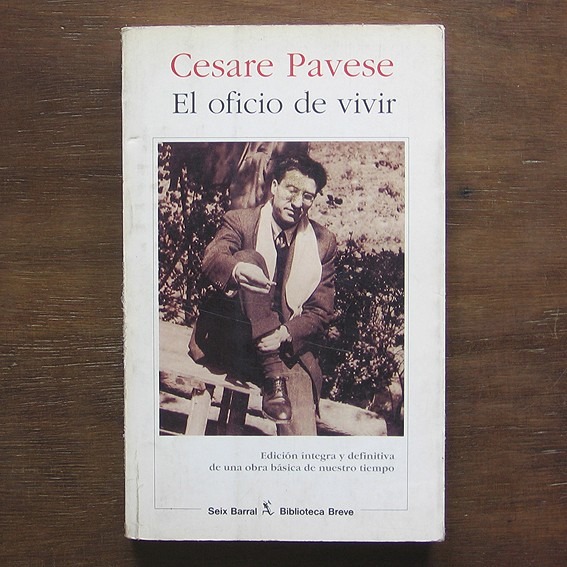 el oficio de vivir cesare pavese