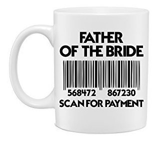Padre de la novia Taza