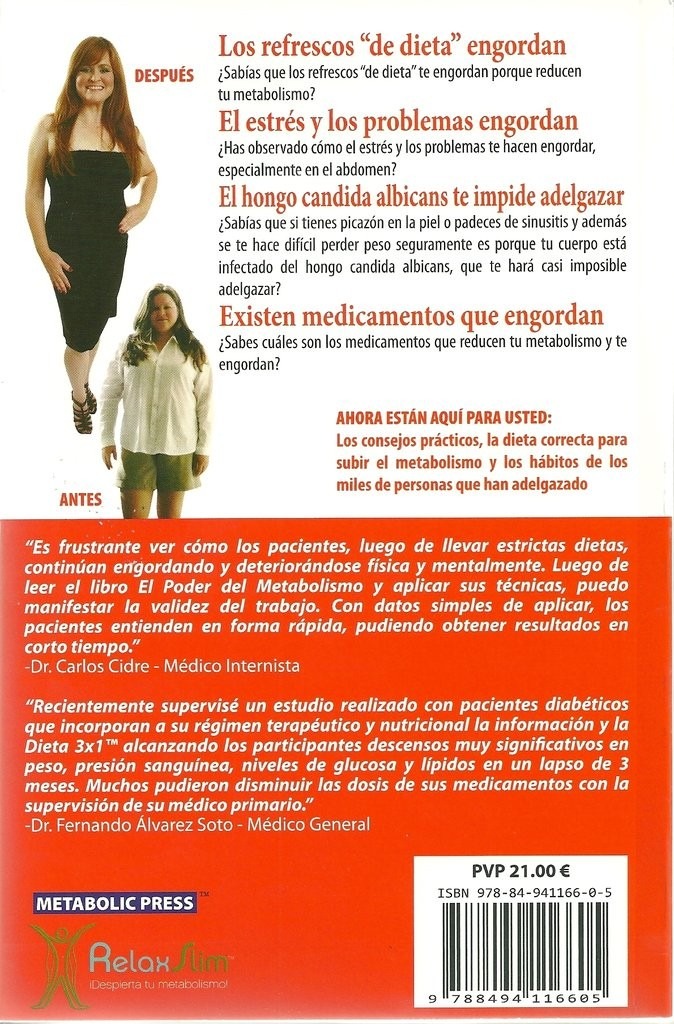 Acelerar metabolismo en la forma natural