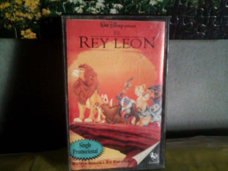 El Rey Leon Cassette Original 1 9 9 4 Promo 18000