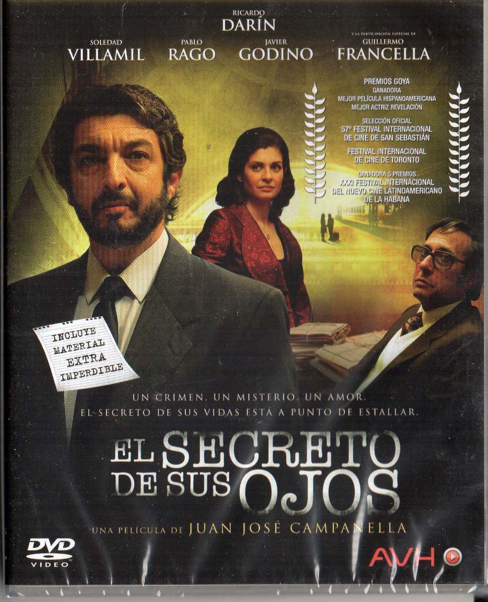 El Secreto De Sus Ojos + La Pregunta De Sus Ojos Dvd+libro - $ 199 ...