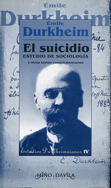 el suicidio emile durkheim